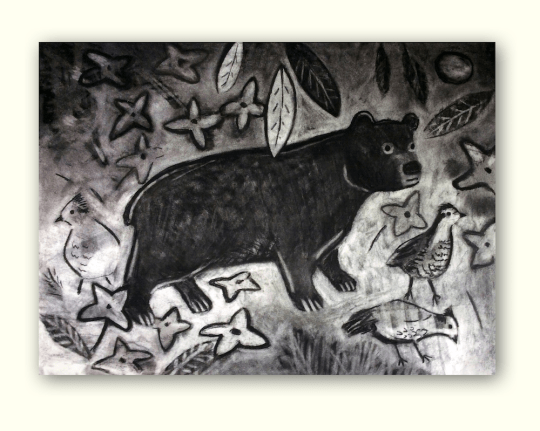 bear in the busy wood